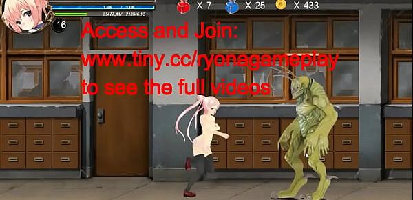 trendsCute teen girl 18 yo hentai having sex with men , aliens and monsters man in Fighting Girl Mei action hentai ryona gameplay with internal penetration sex view